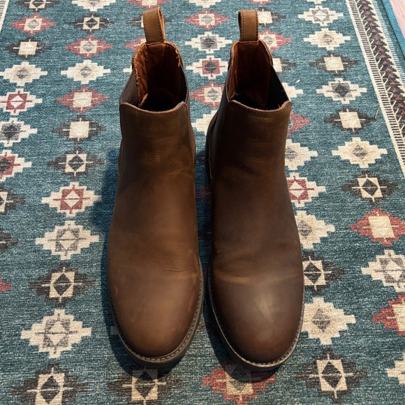 Portland Leather Men’s Chelsea Boots in Canyon Size 11 - Picture 1 of 5